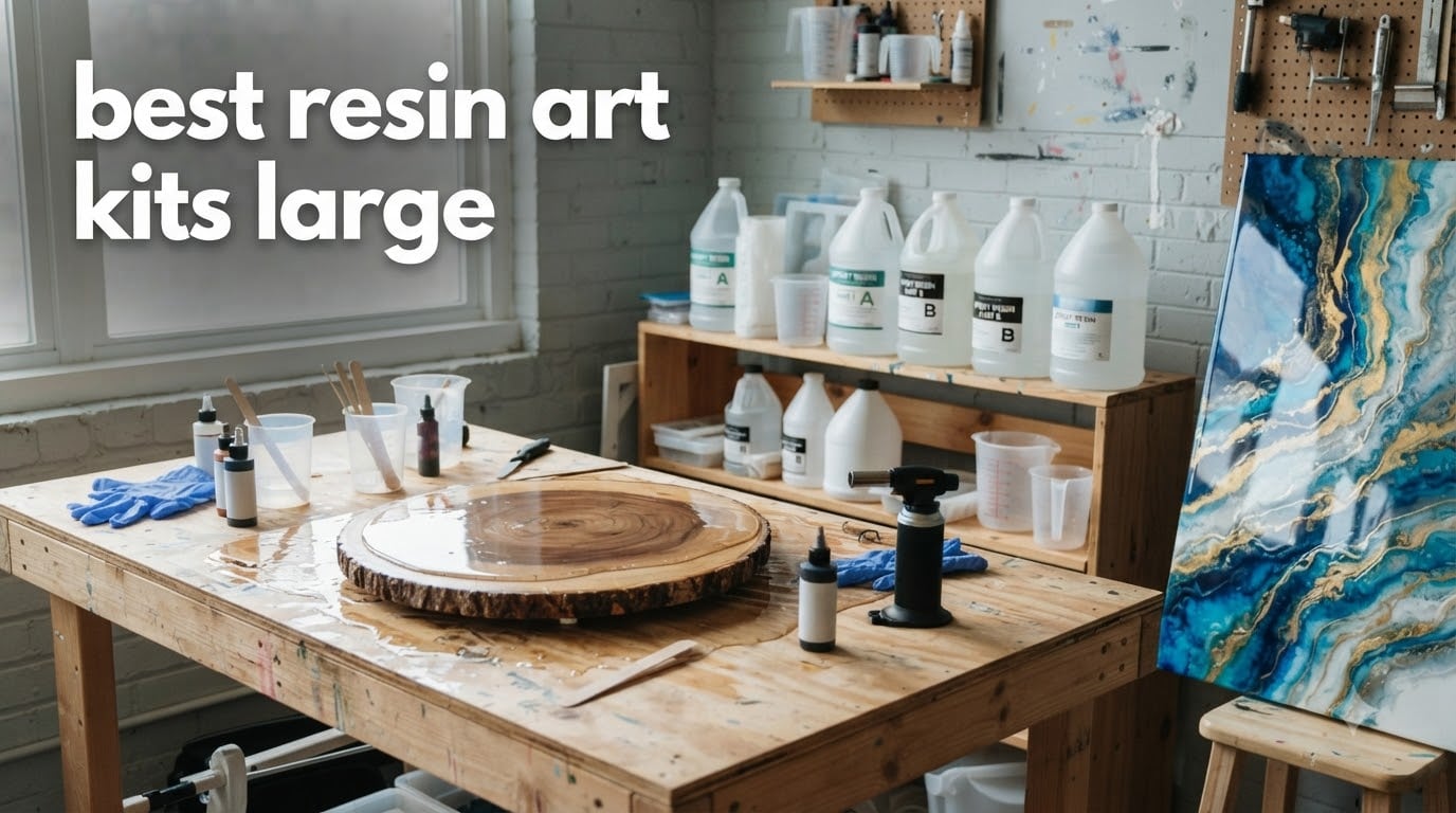 best resin art kits large