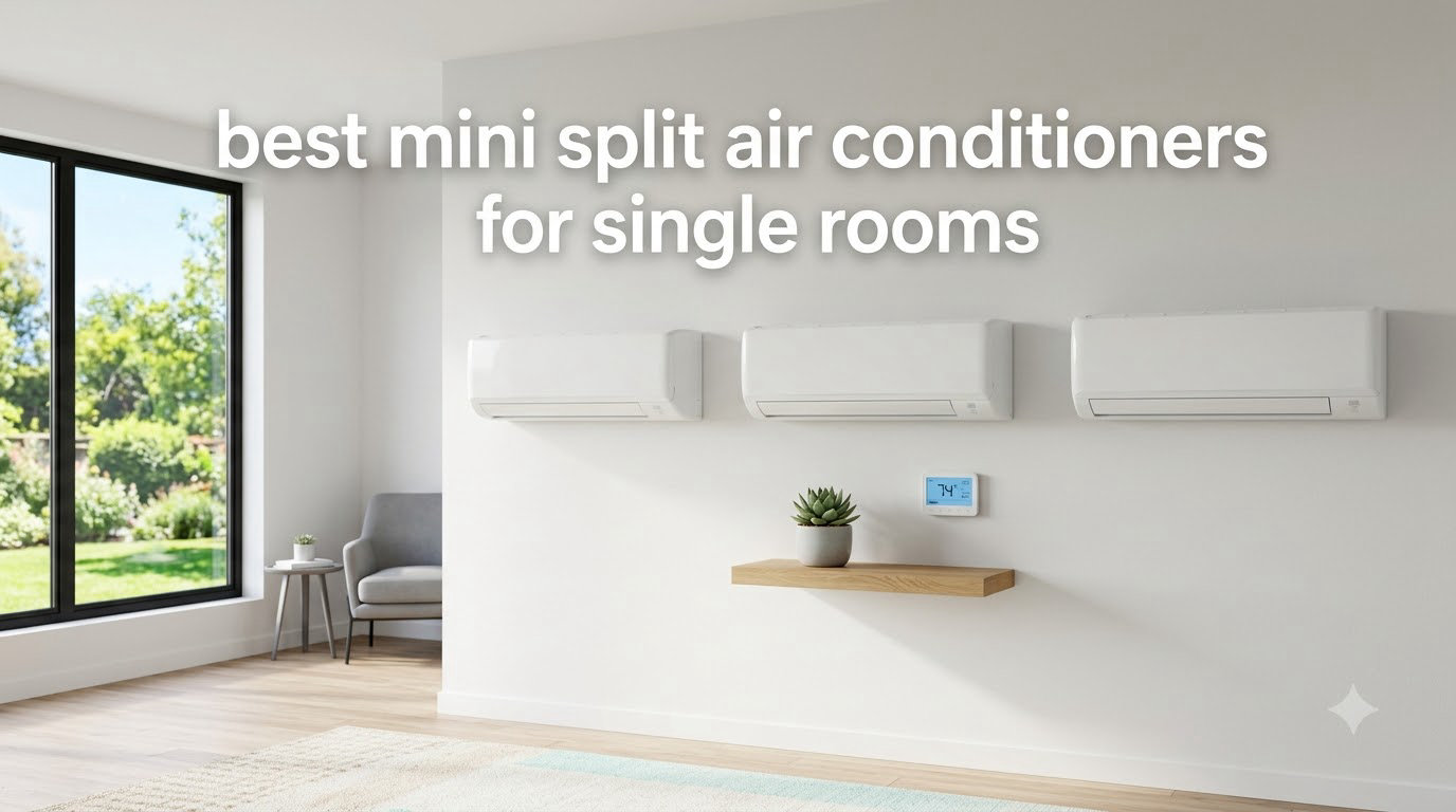 best mini split air conditioners for single rooms