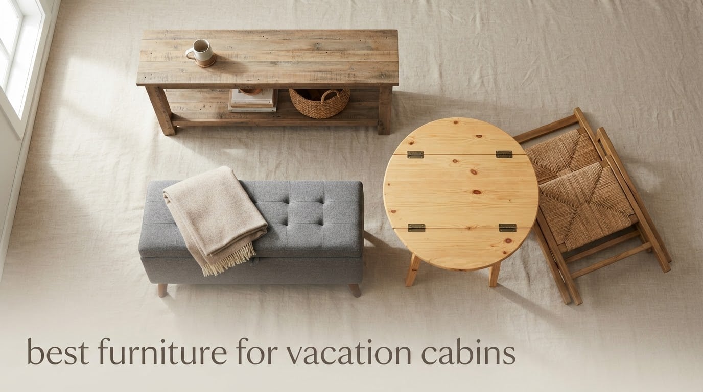 best furniture for vacation cabins