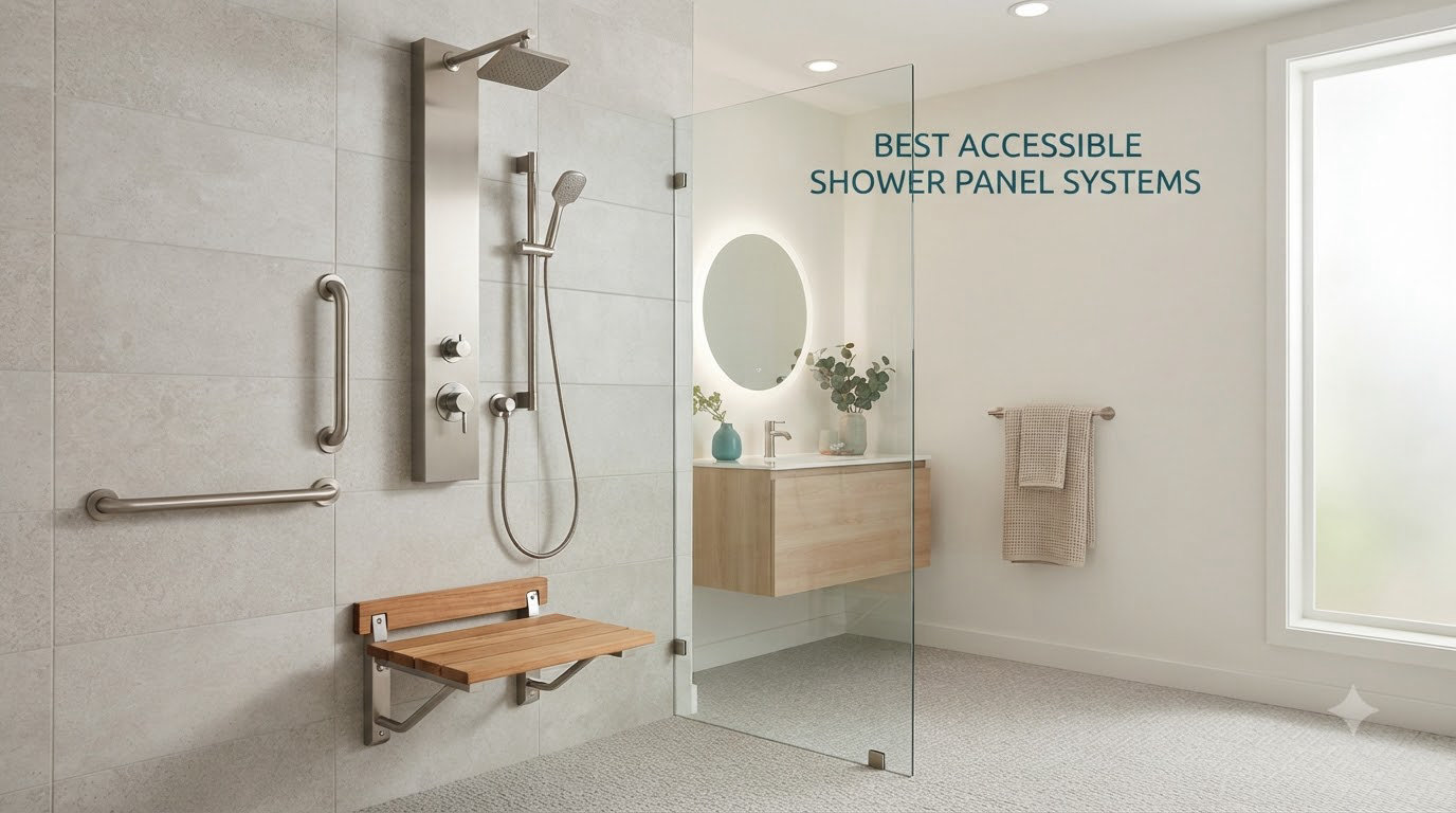 best accessible shower panel systems