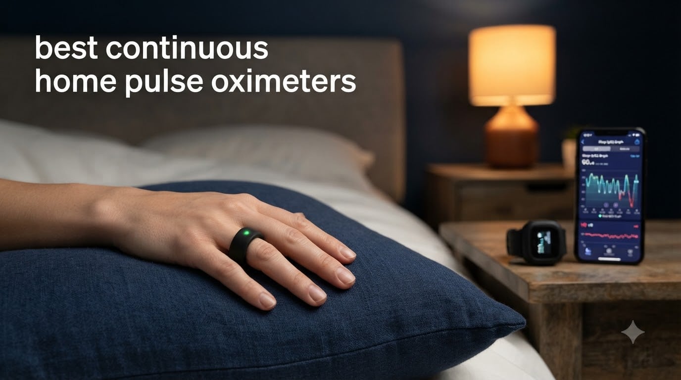 best continuous home pulse oximeters