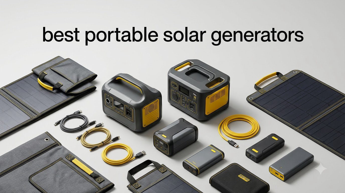 best portable solar generators