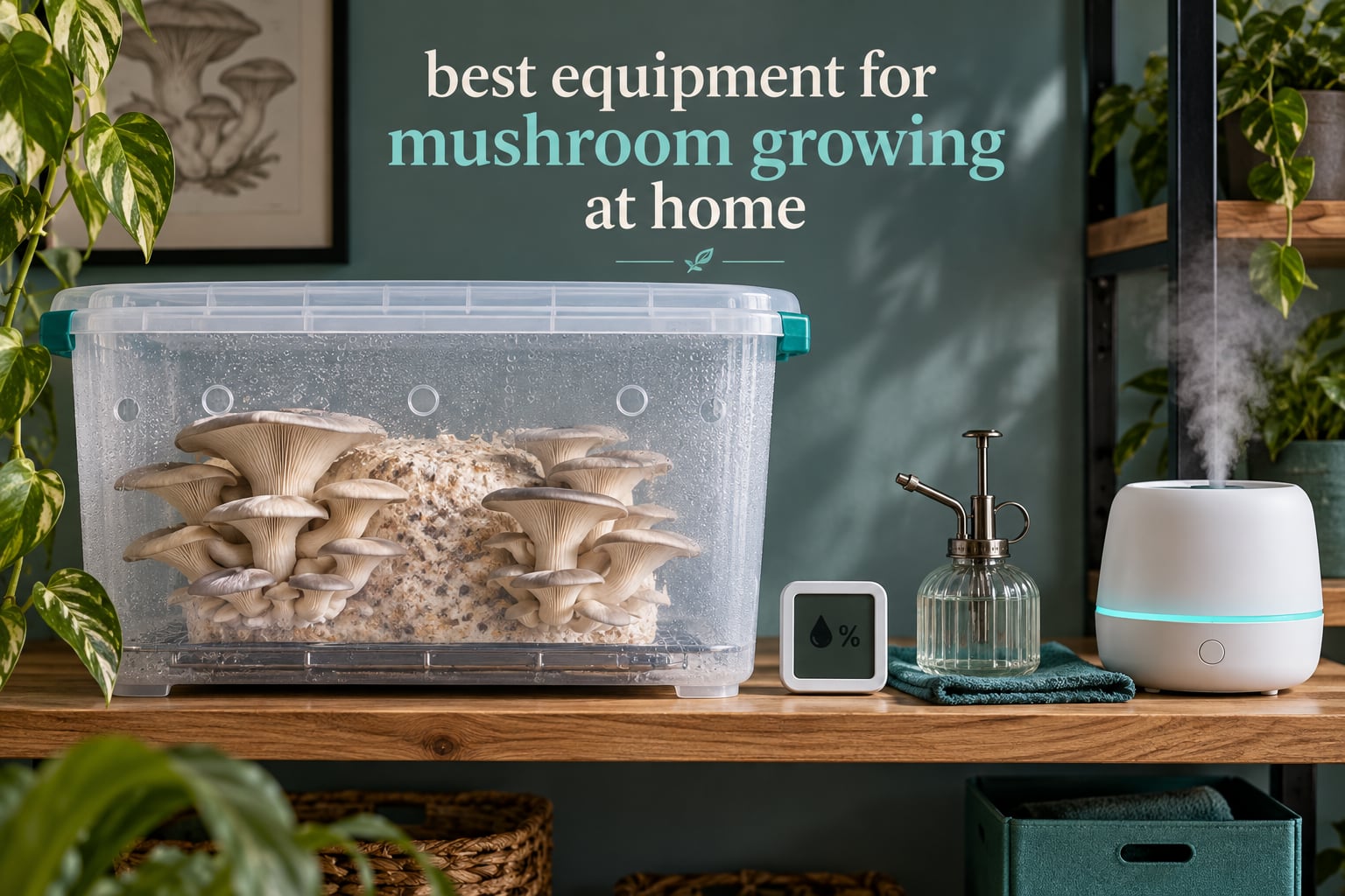 best equipment for mushroom growing at home