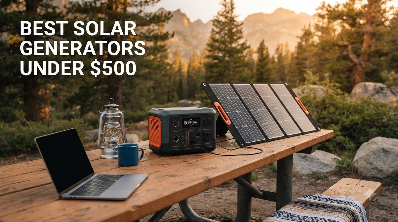 best solar generators under $500
