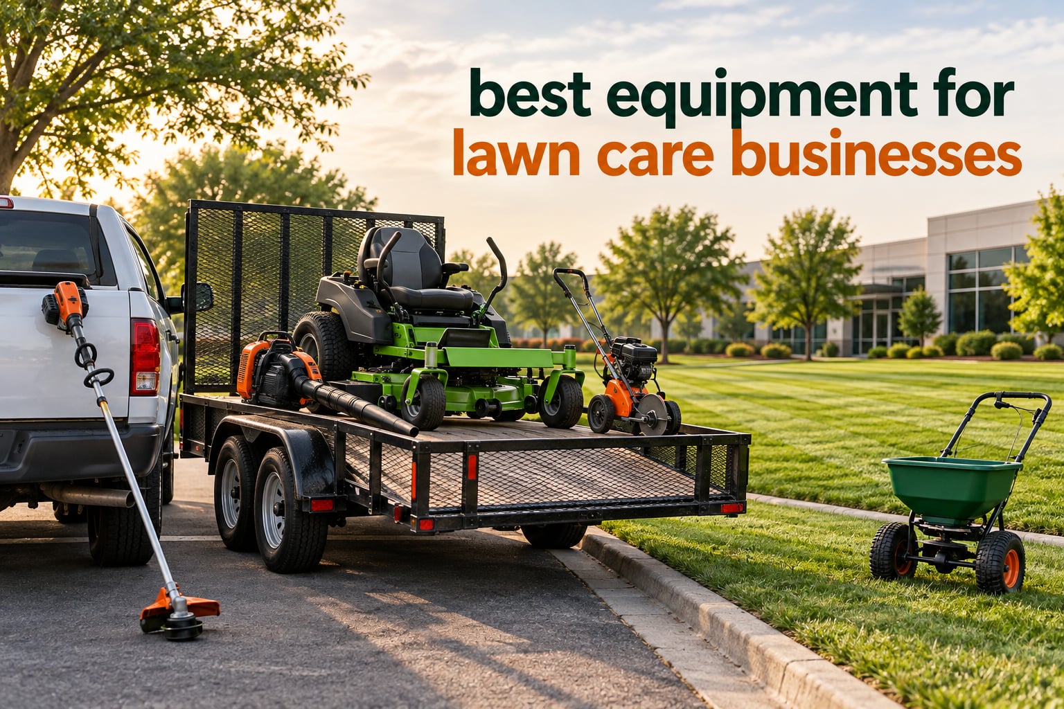 best equipment for lawn care businesses