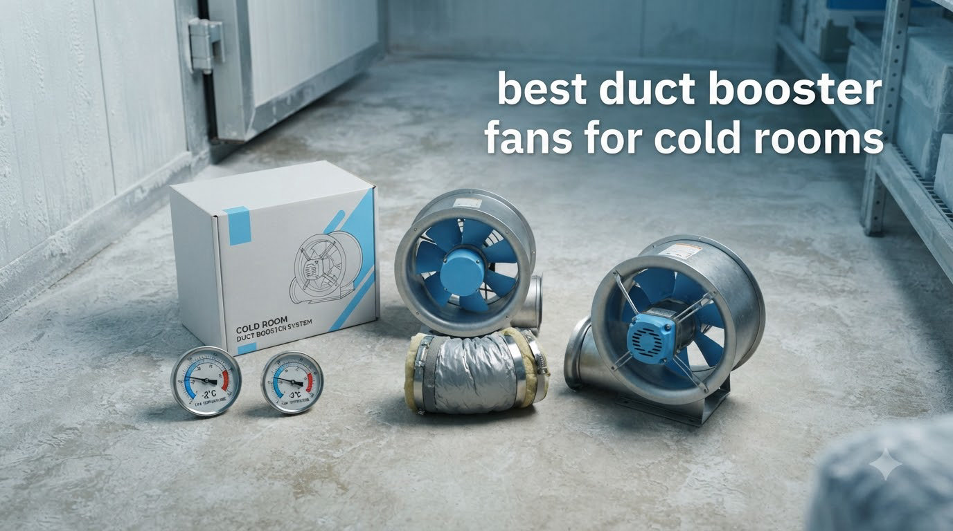 best duct booster fans for cold rooms