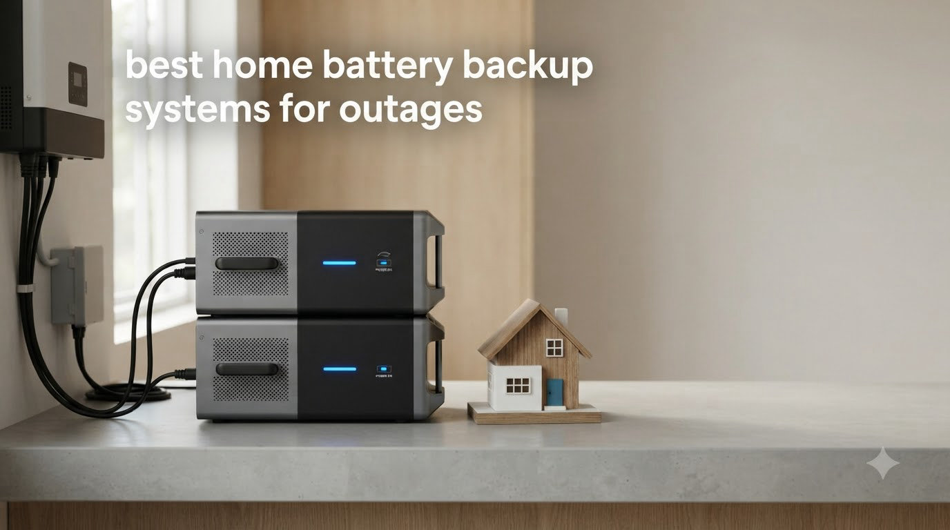 best home battery backup systems for outages