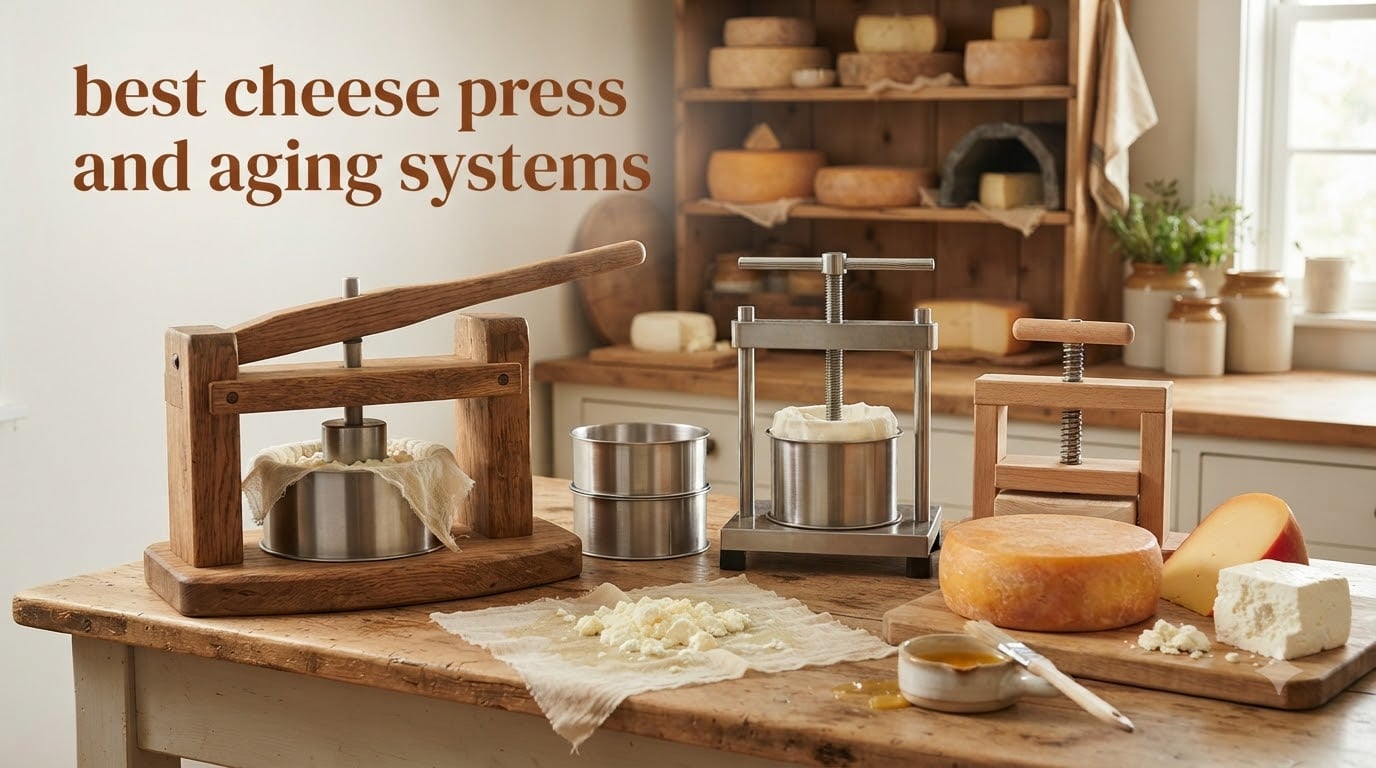 best cheese press and aging systems
