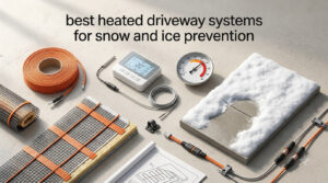 best heated driveway systems for snow and ice prevention