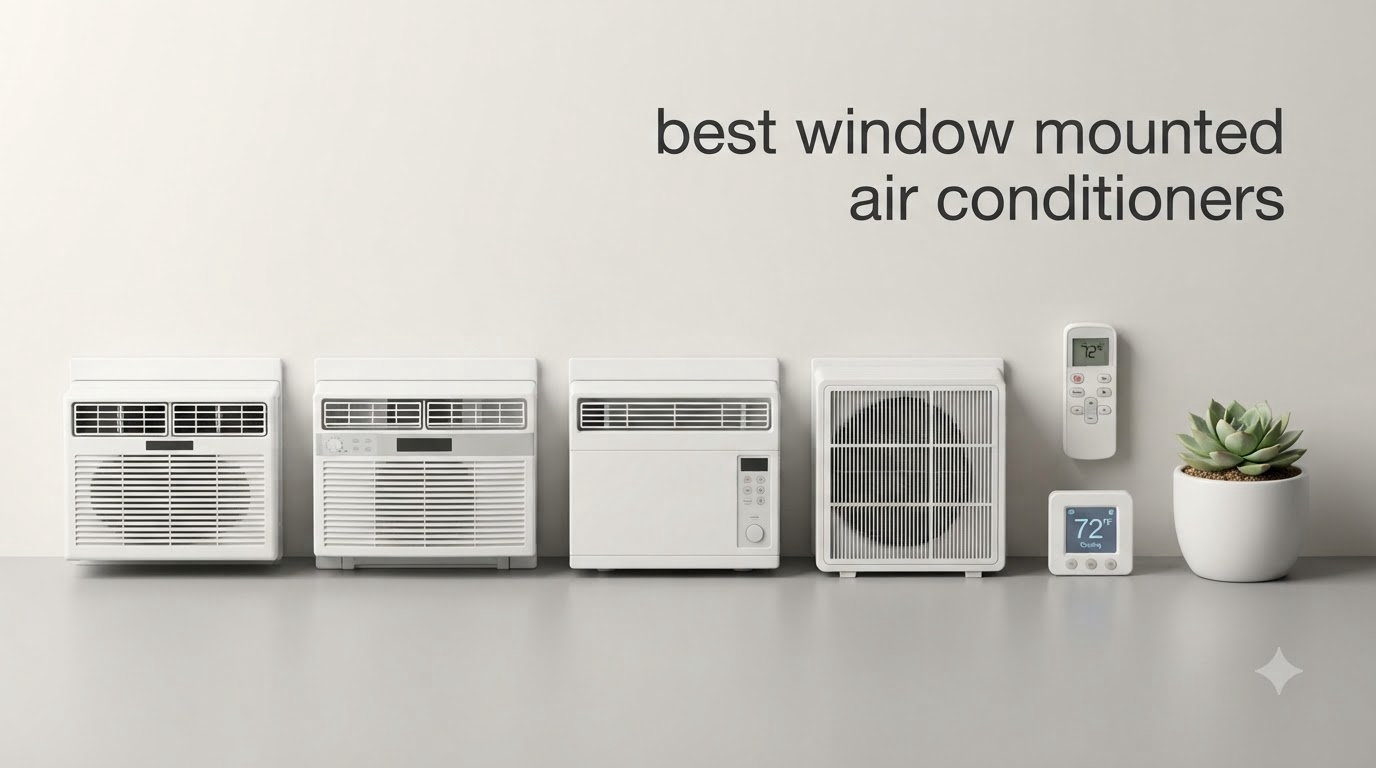 best window mounted air conditioners