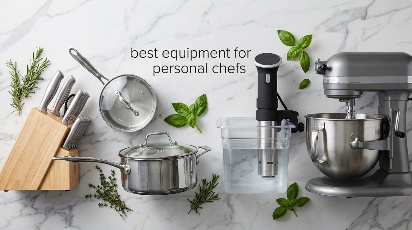 best equipment for personal chefs