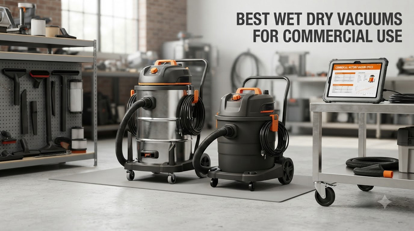 best wet dry vacuums for commercial use