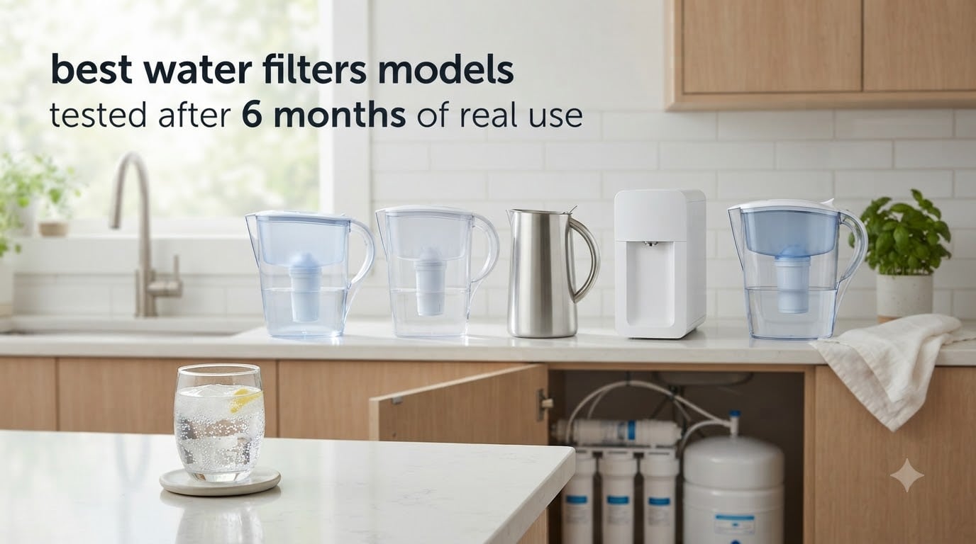 best water filters models tested after 6 months of real use