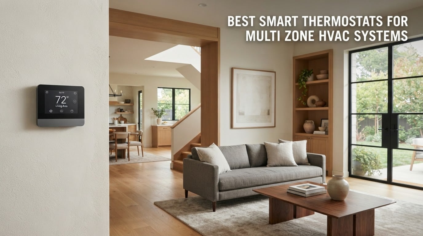 best smart thermostats for multi zone hvac systems