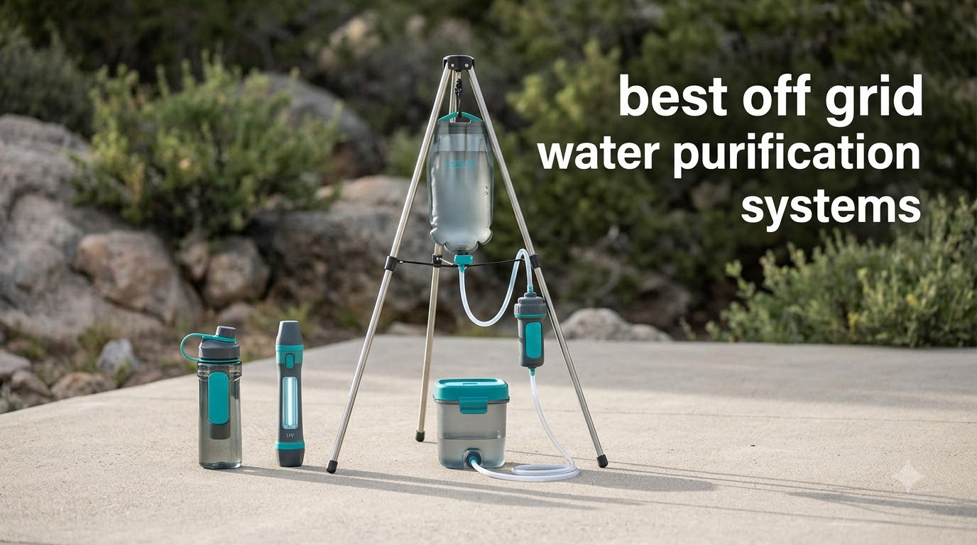 best off grid water purification systems