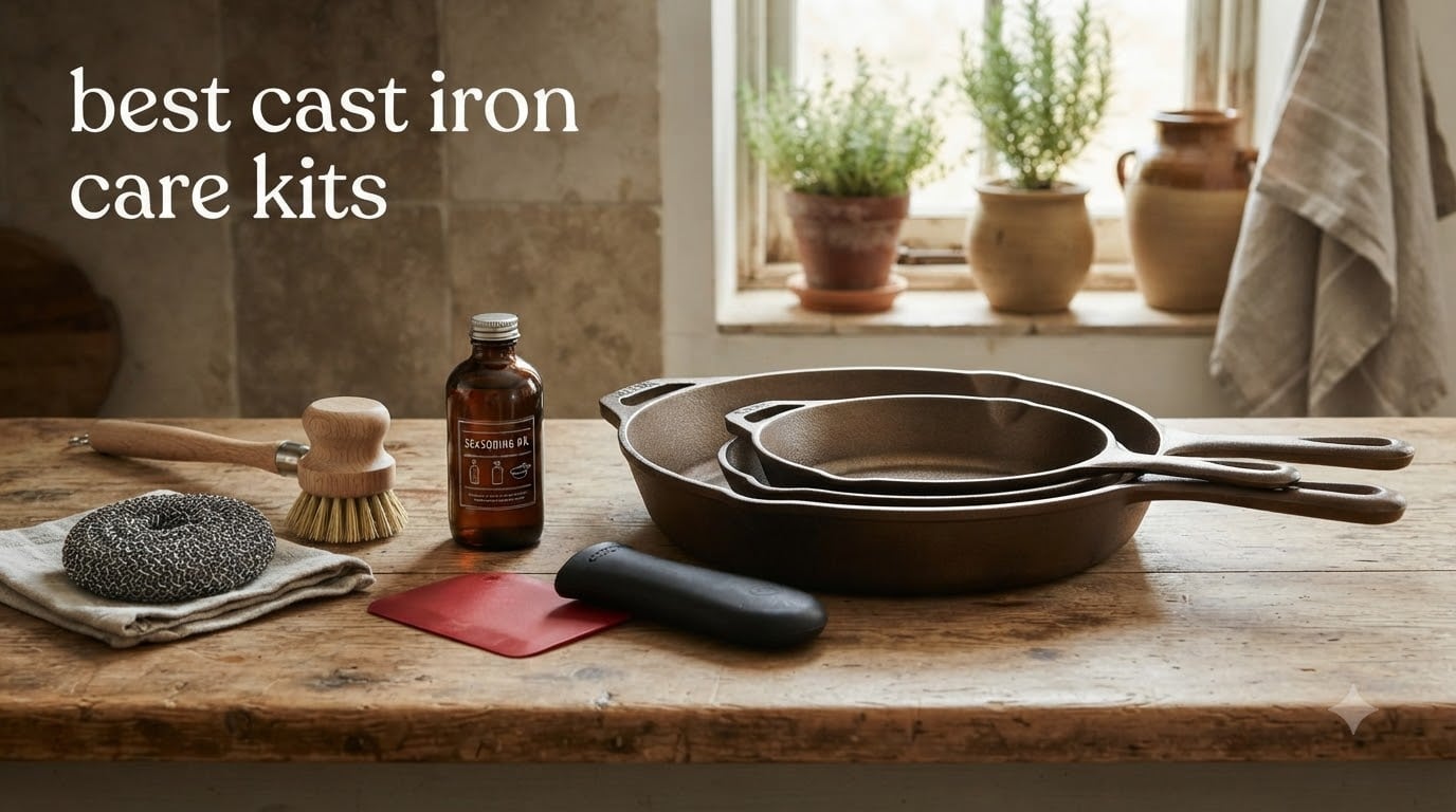 best cast iron care kits