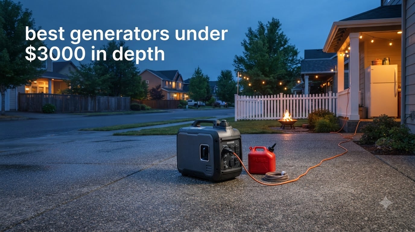 best generators under $3000 in depth