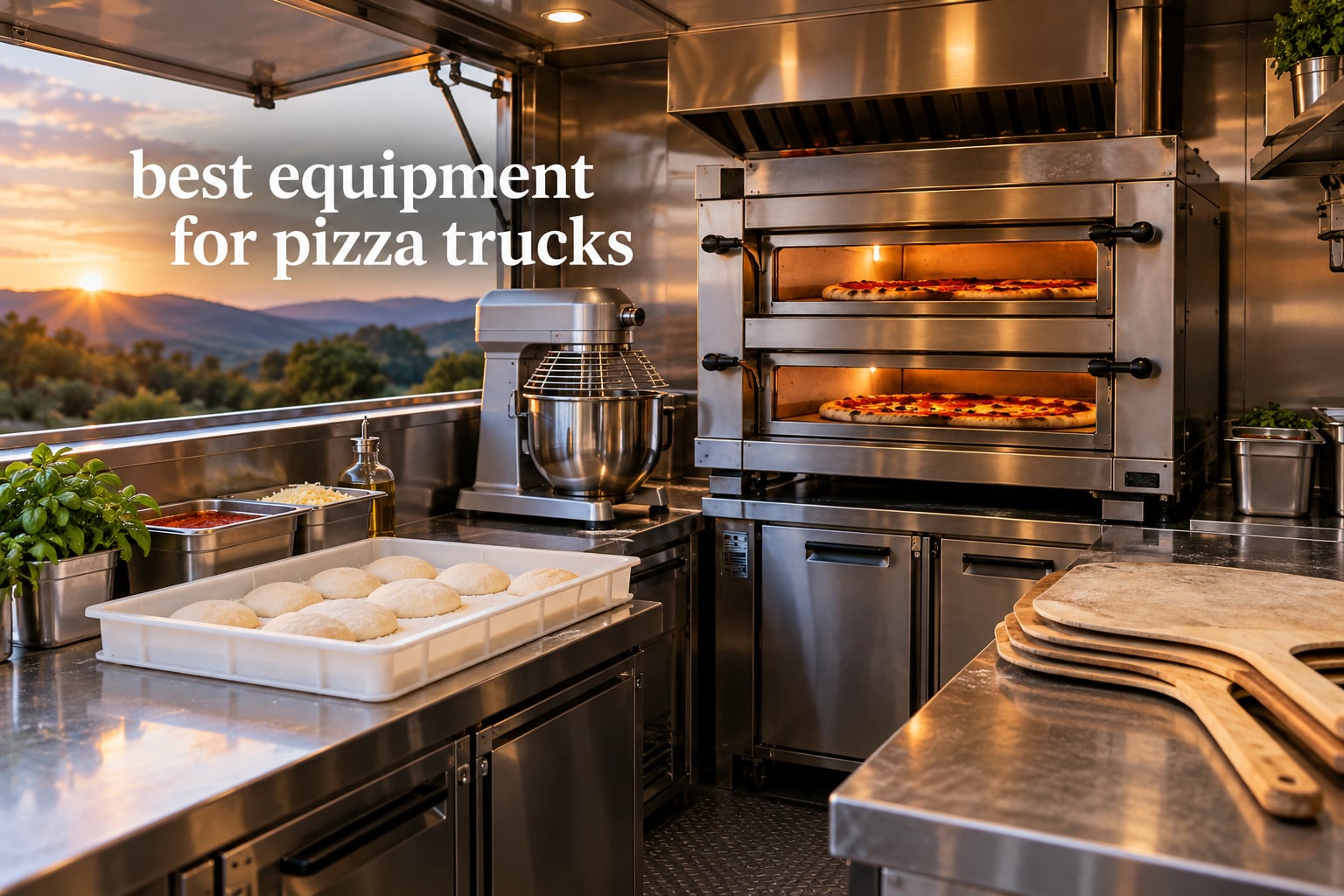 best equipment for pizza trucks
