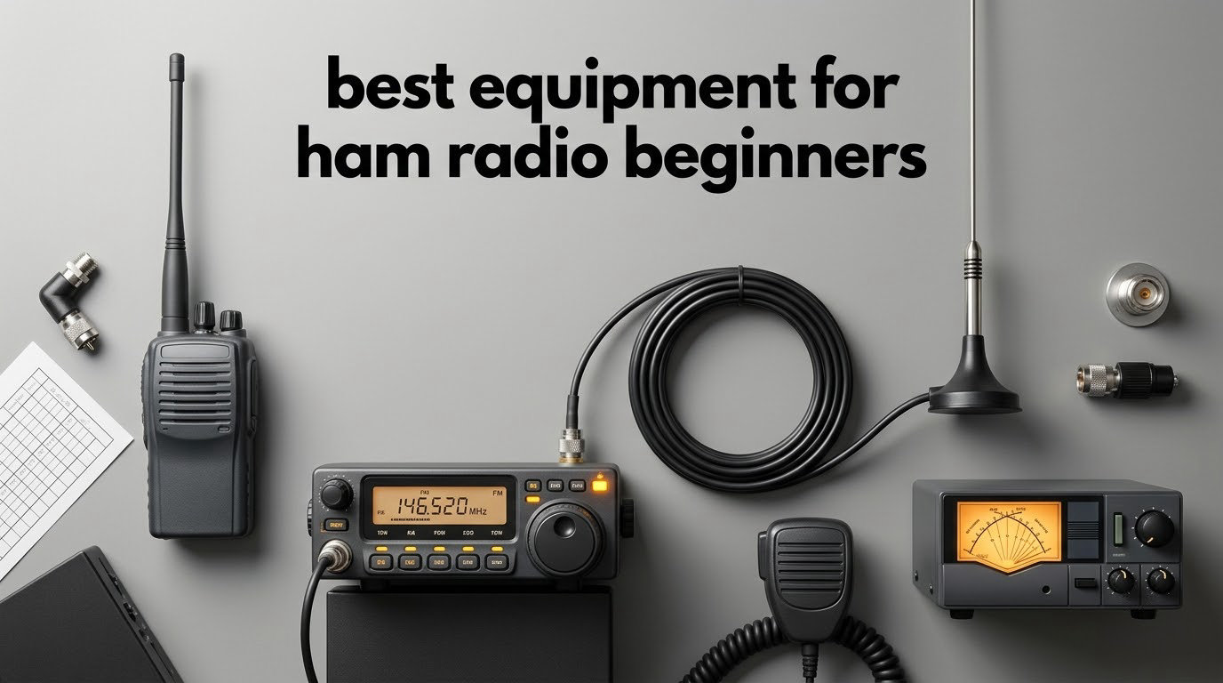 best equipment for ham radio beginners