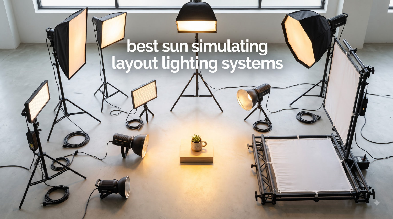 best sun simulating layout lighting systems