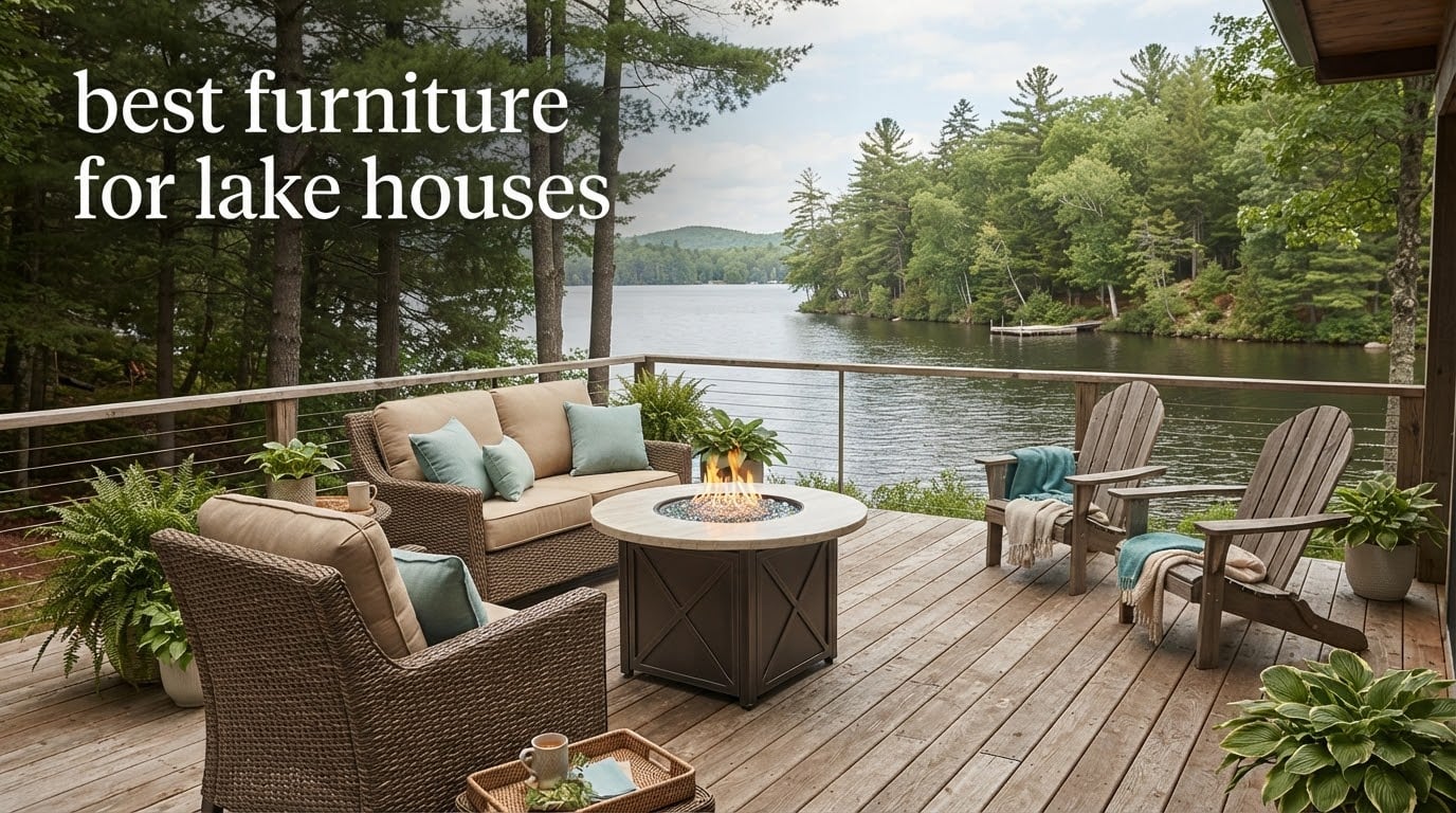 best furniture for lake houses