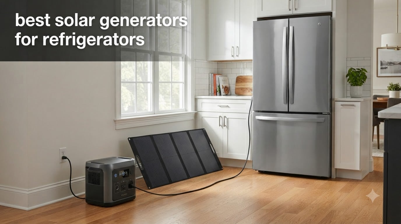 best solar generators for refrigerators