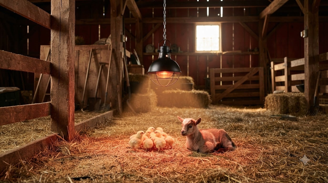 best livestock heat lamps