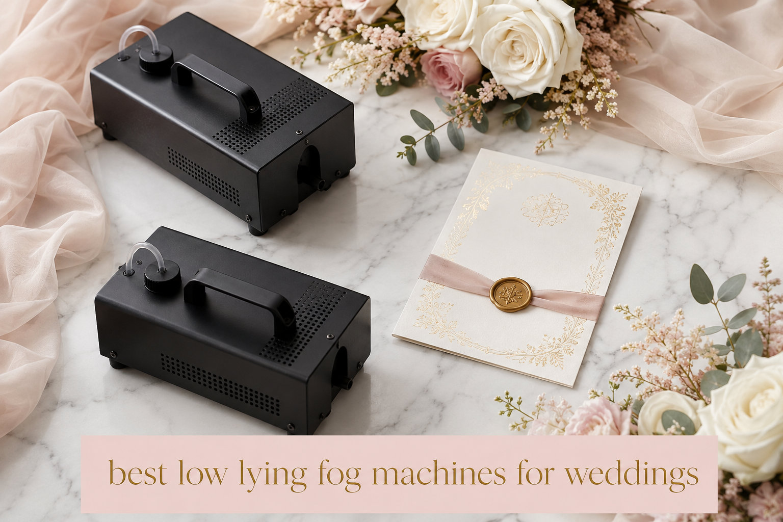 best low lying fog machines for weddings