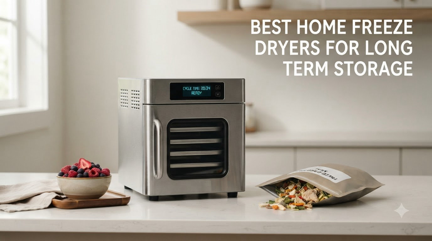 best home freeze dryers for long term storage