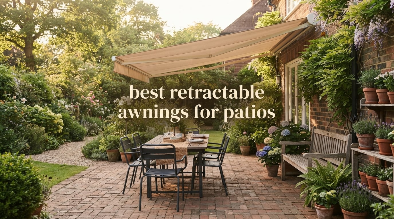 best retractable awnings for patios