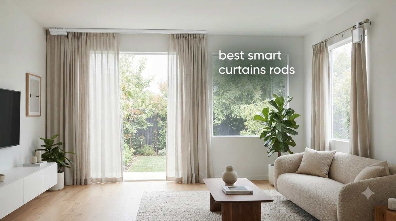 best smart curtains rods