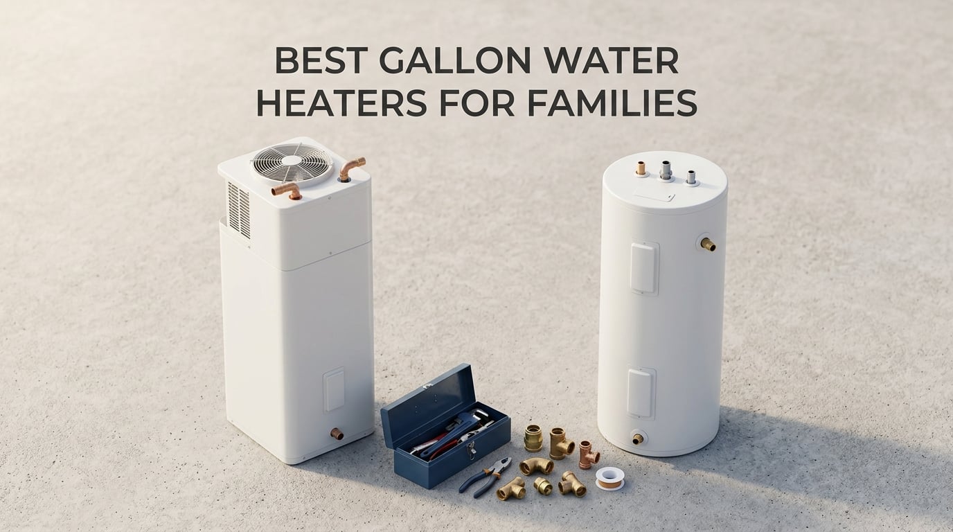 best 50 gallon water heaters for families