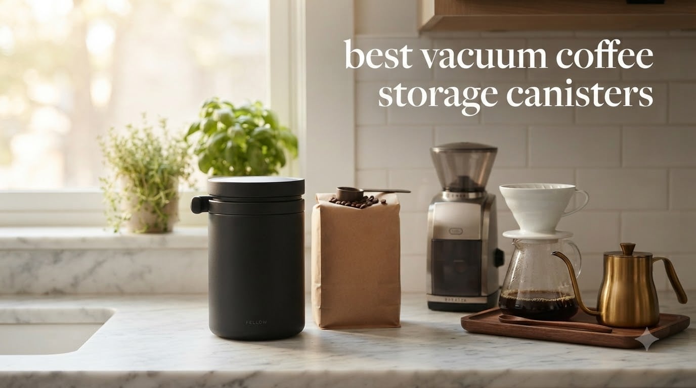 best vacuum coffee storage canisters