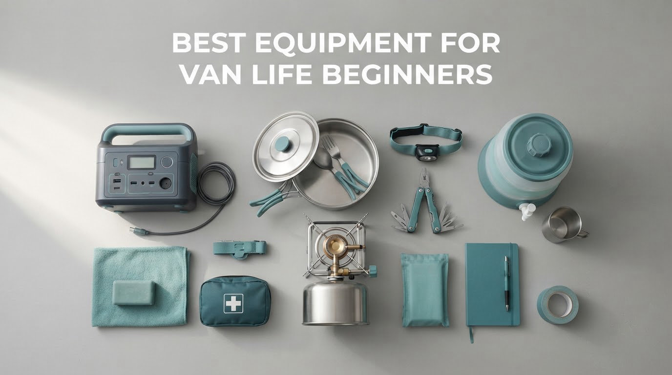 best equipment for van life beginners