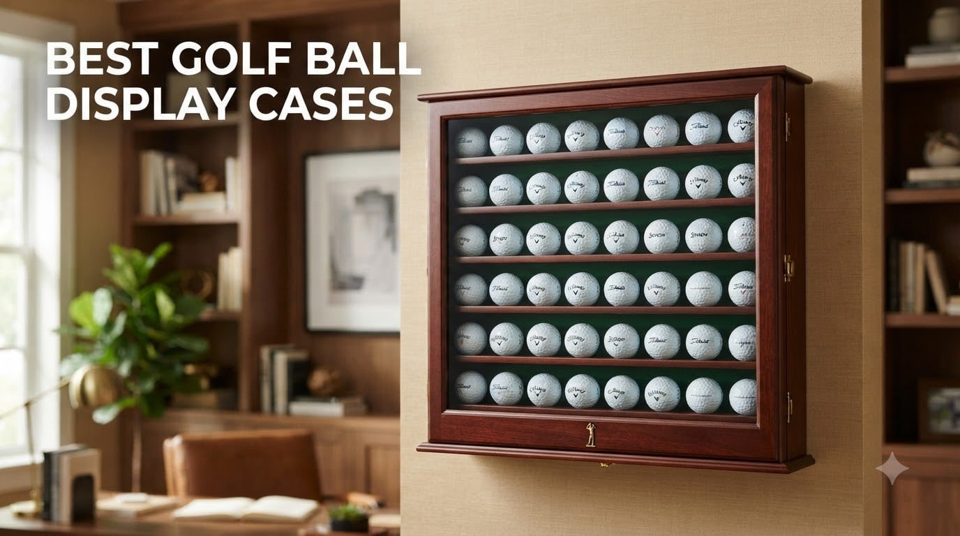 best golf ball display cases