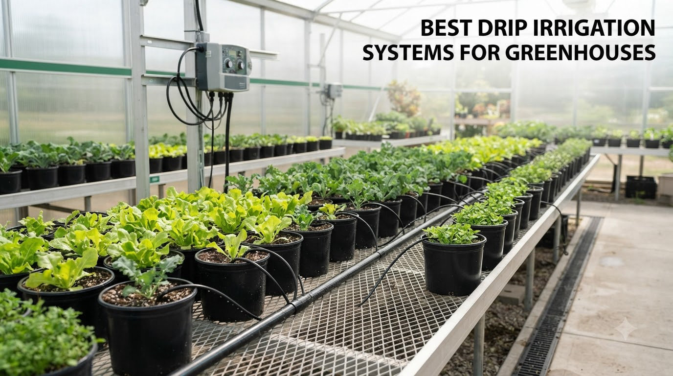 best drip irrigation systems for greenhouses