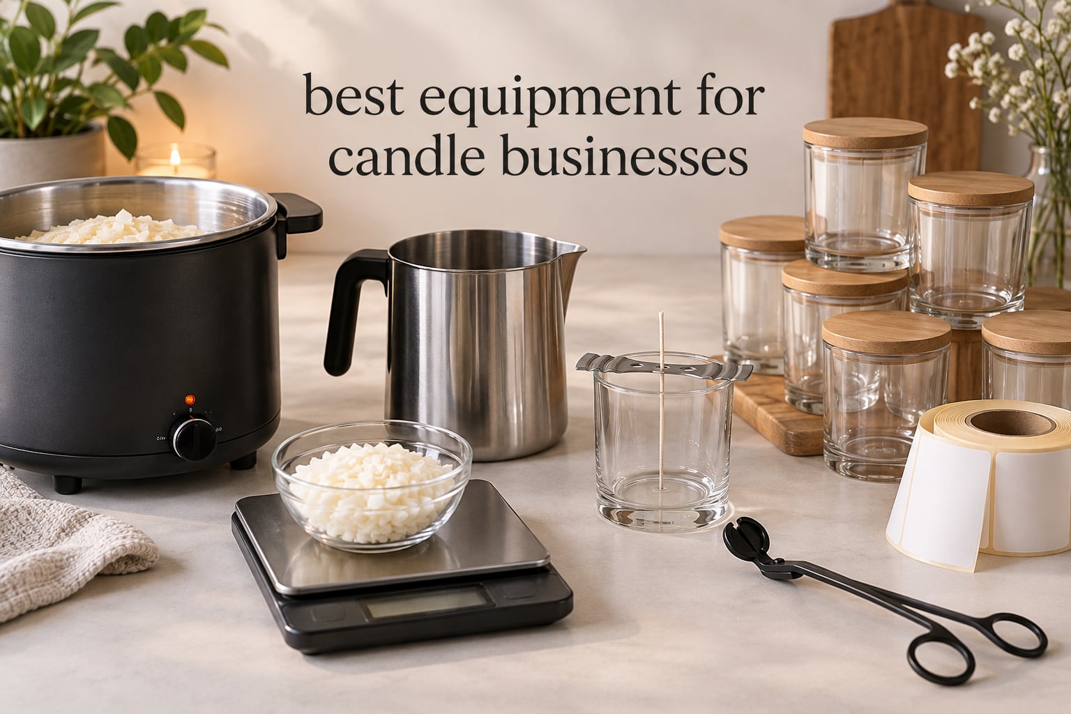 best equipment for candle businesses