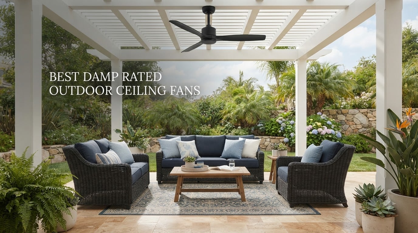best damp rated outdoor ceiling fans