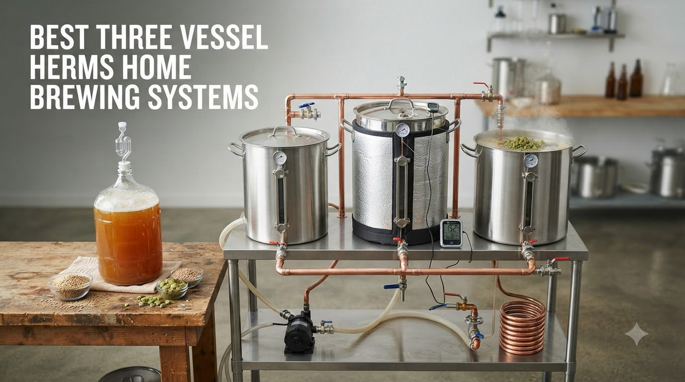best three vessel herms home brewing systems