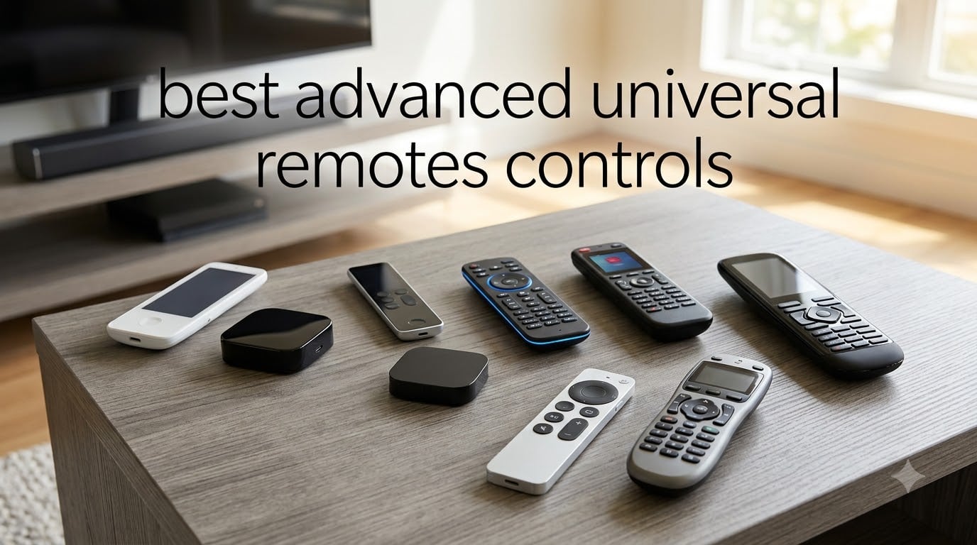 best advanced universal remotes controls