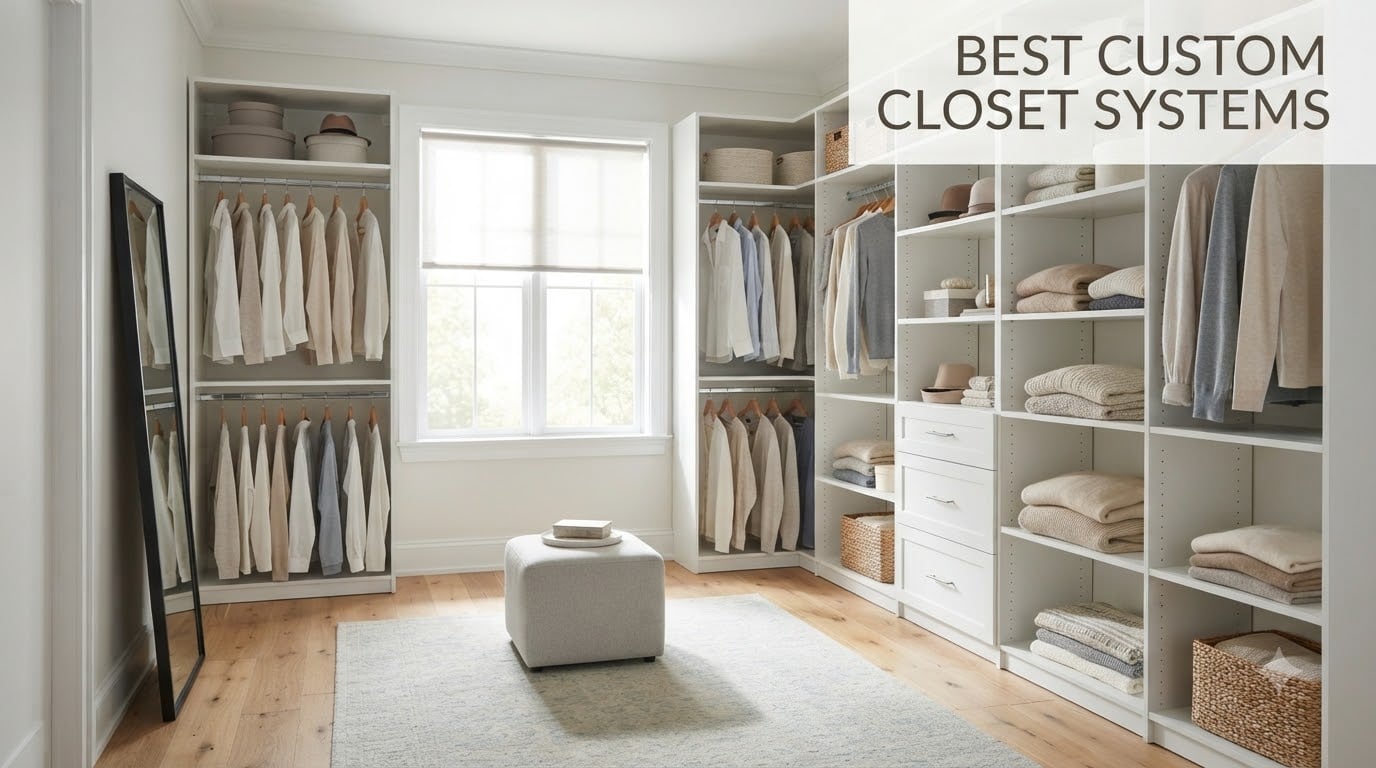 best custom closet systems