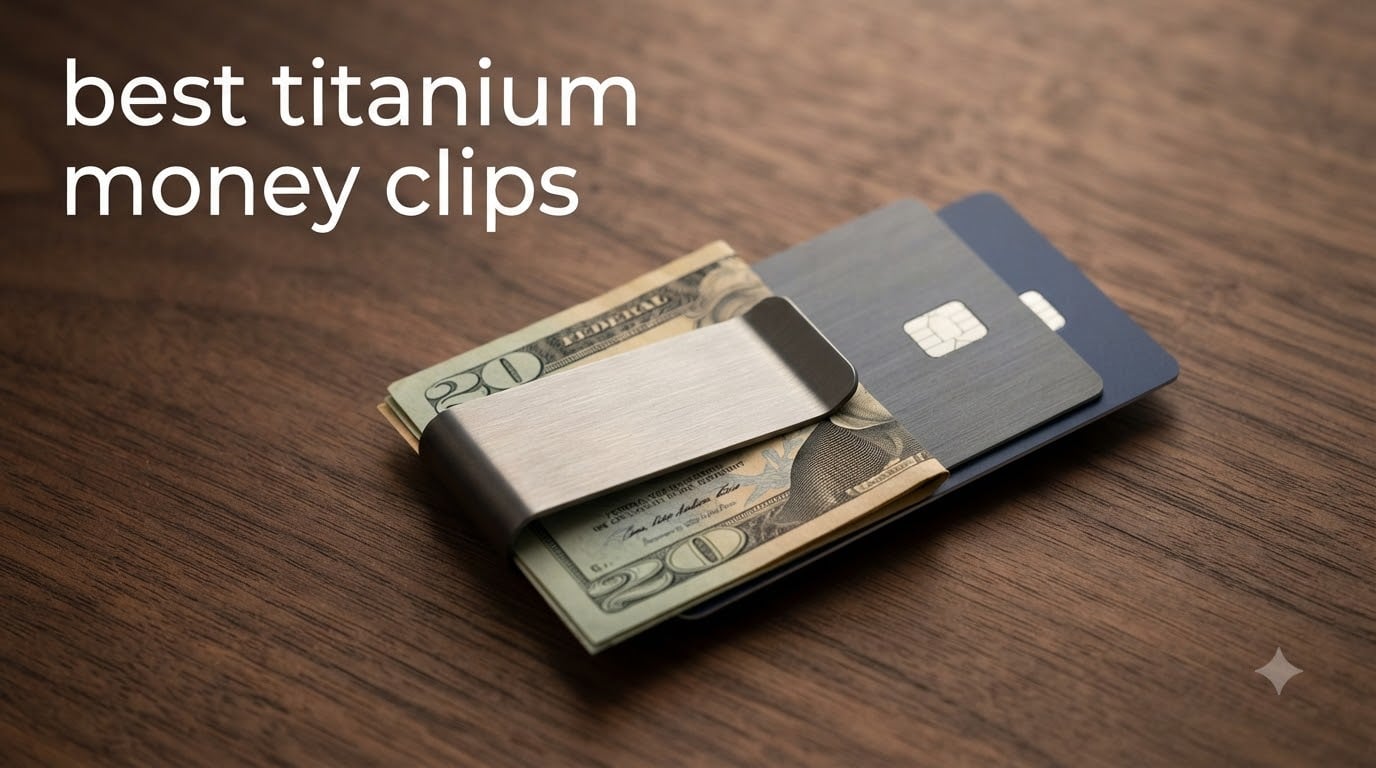 best titanium money clips