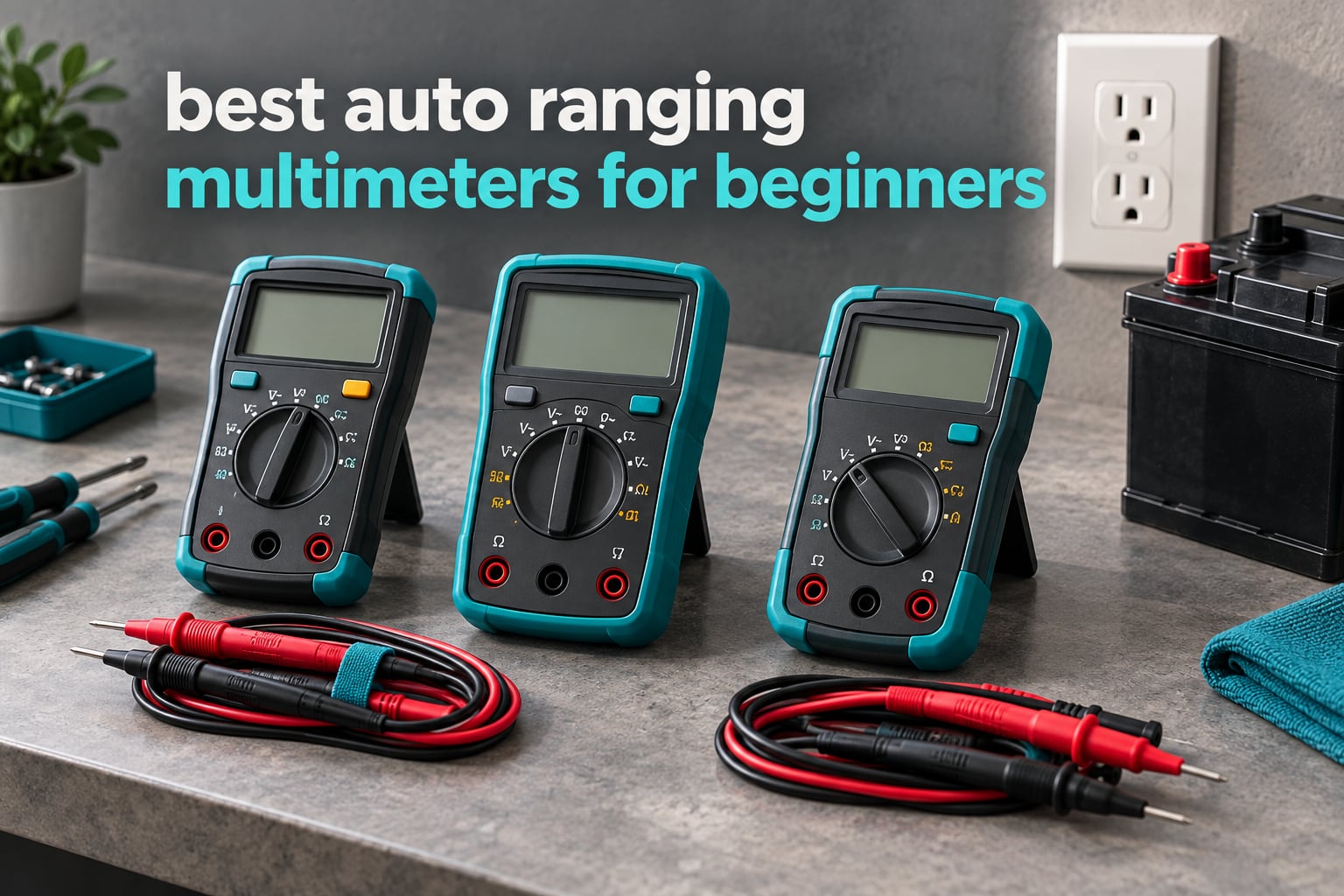 best auto ranging multimeters for beginners