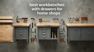 best workbenches with drawers for home shops