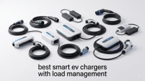 best smart ev chargers with load management