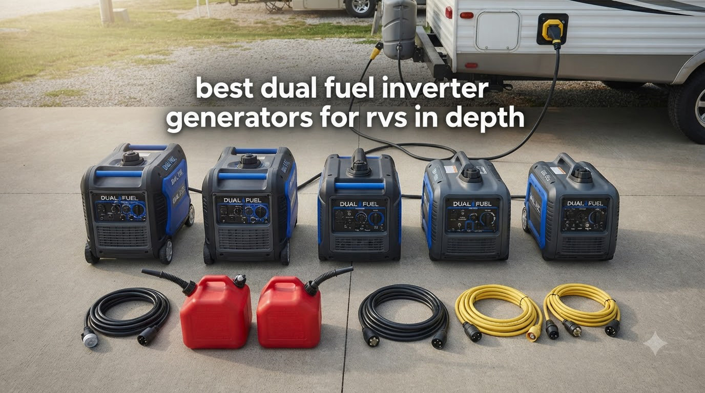 best dual fuel inverter generators for rvs in depth