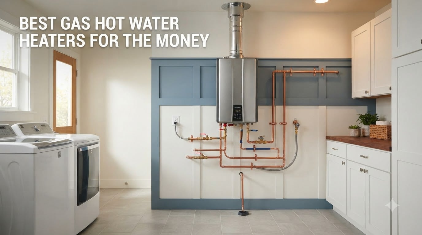 best gas hot water heaters for the money