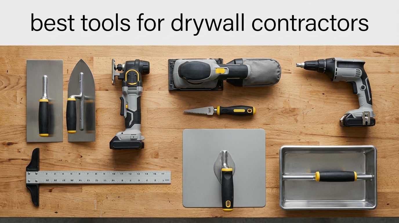best tools for drywall contractors
