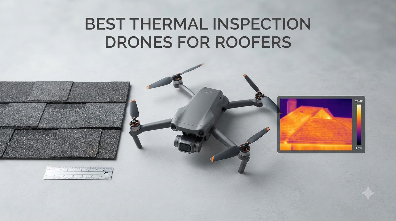best thermal inspection drones for roofers