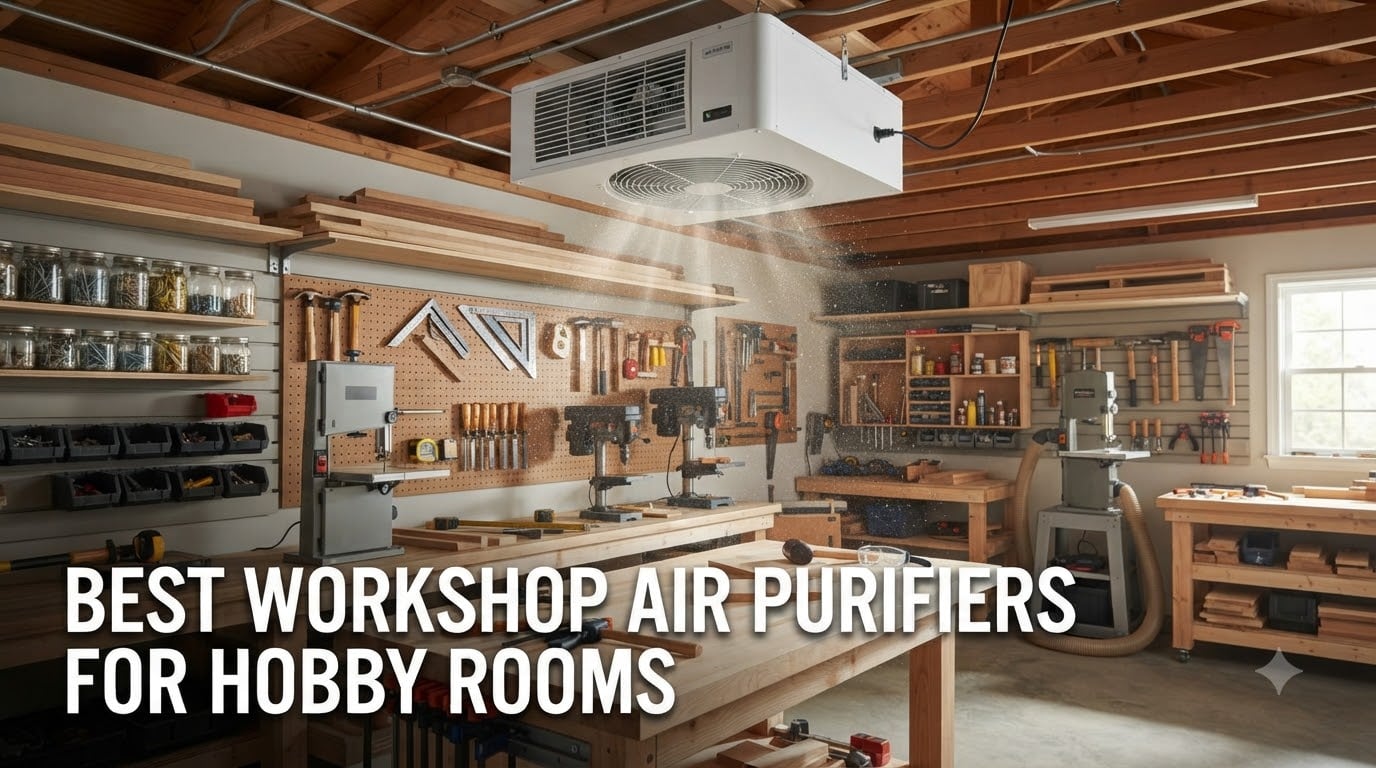best workshop air purifiers for hobby rooms